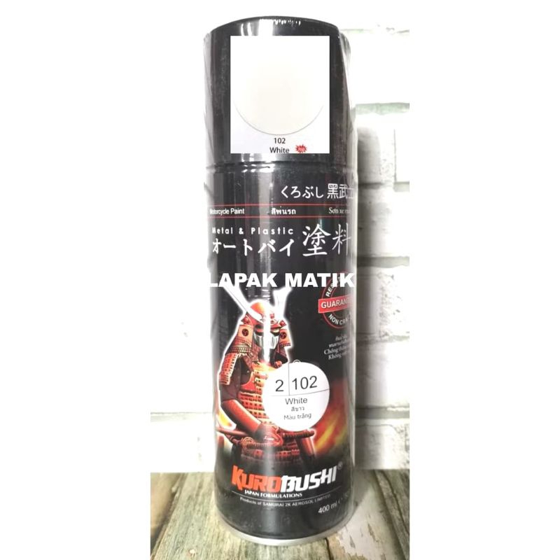 Pilok Samurai Putih White 102 400ML