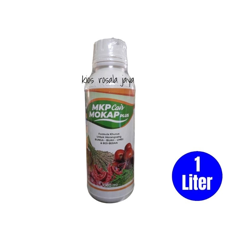 Pupuk MKP Cair Mokap Plus kemasan 1 Liter