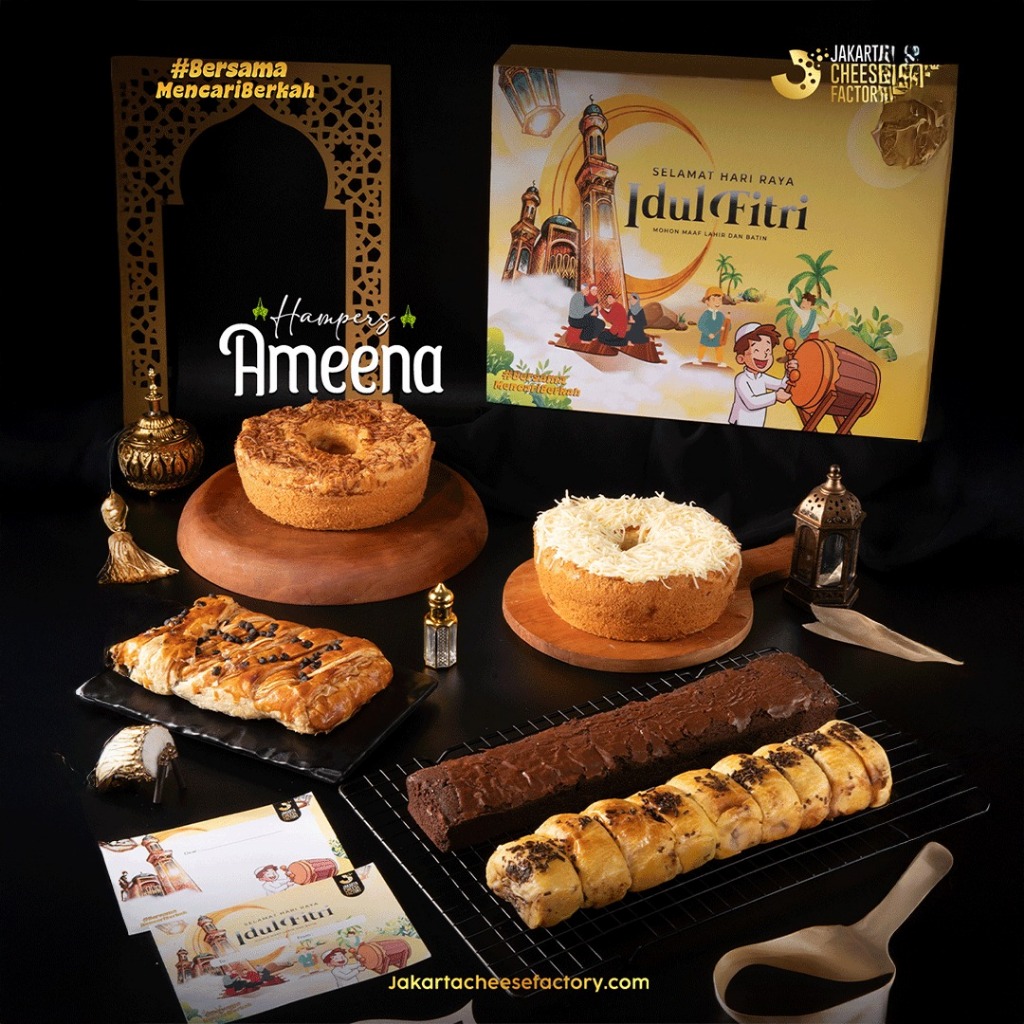 

HAMPERS AMEENA ISI 5 JAKARTA CHEESE FACTORY