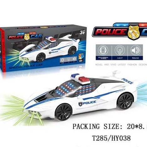 MAINAN MOBIL POLISI LAMPU DAN SUARA