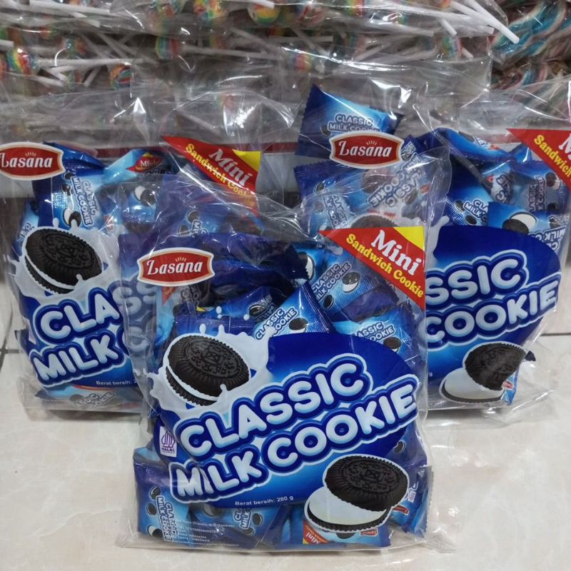 

Lasana Classic milk cookie HALAL