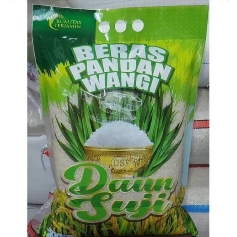 

Beras pandan wangi daun suji 5 liter