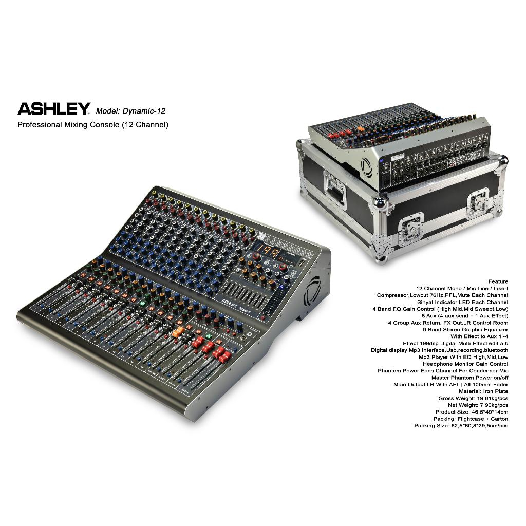 MIXER ASHLEY DYNAMIC 12 / DYNAMIC12 - ORIGINAL