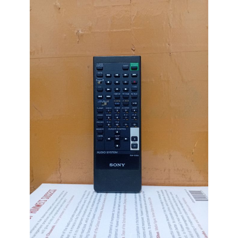 REMOTE AUDIO SYSTEM SONY SERI RM-S150 ORIGINAL