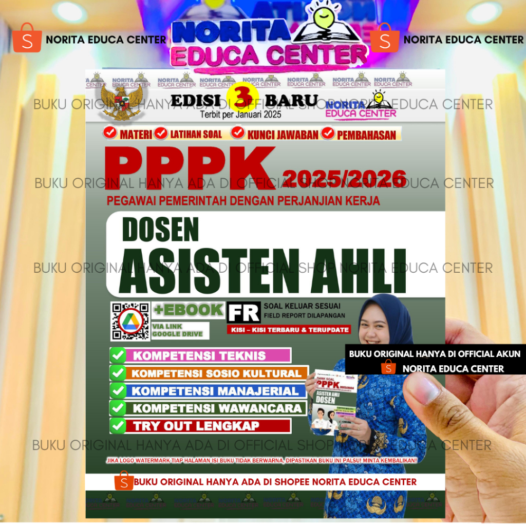 BUKU PPPK DOSEN ASISTEN AHLI NORITA EDUCA CENTER