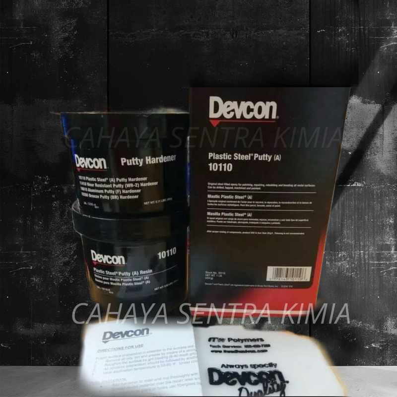 

Devcon A epoxy plastic steel (454gr) type 10110