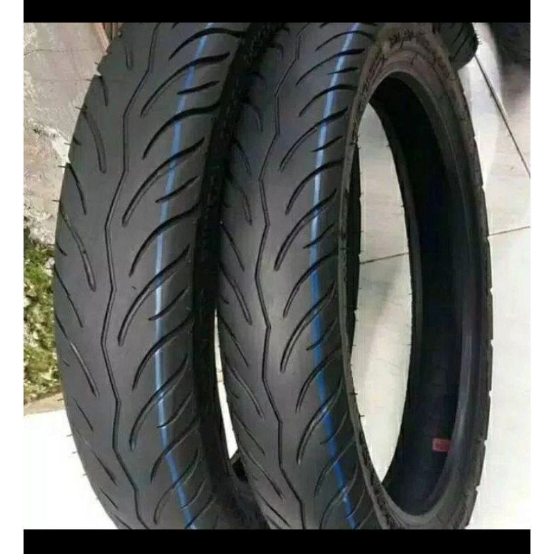 ban luar matic merk IRC tubeless sepasang ring 14