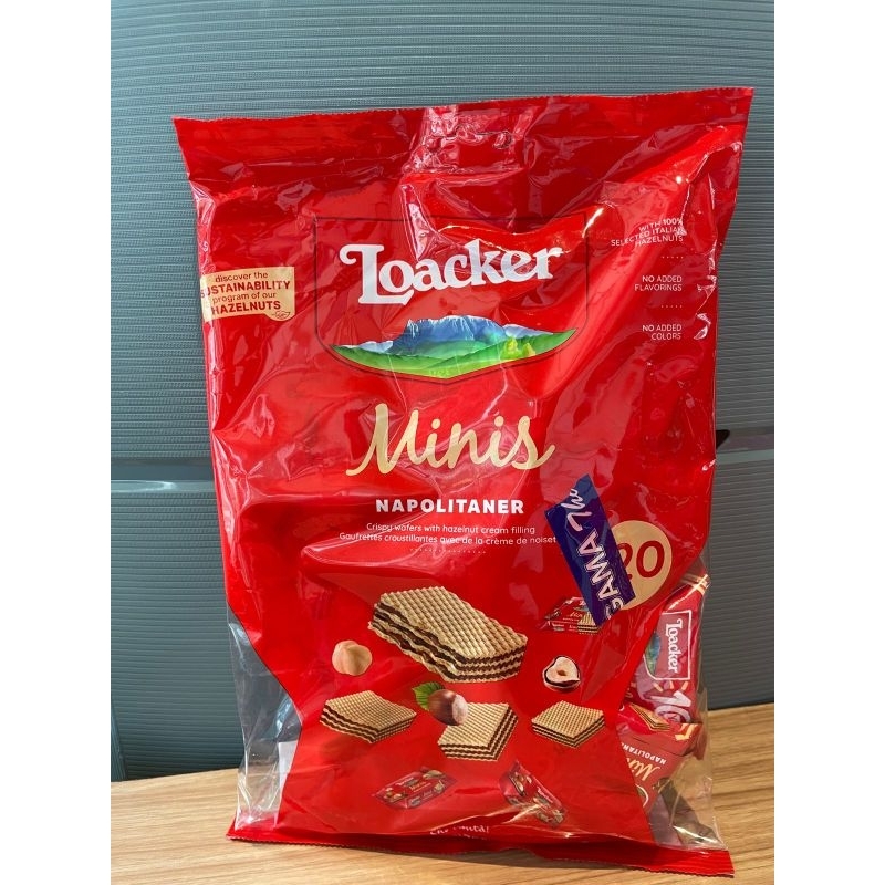 

LOACKER MINIS VARIANT NAPOLITANER,CREM KAKAO