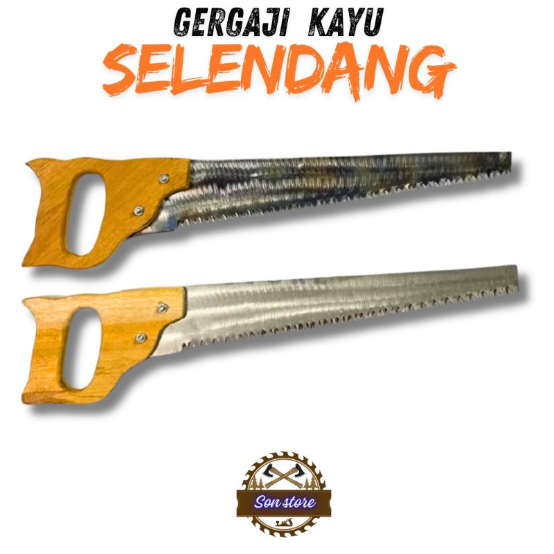 Gergaji Kayu Tajam Selendang Baja Asli Anti selip/ PAKET TUKANG- Palu Kambing- Linggis mini