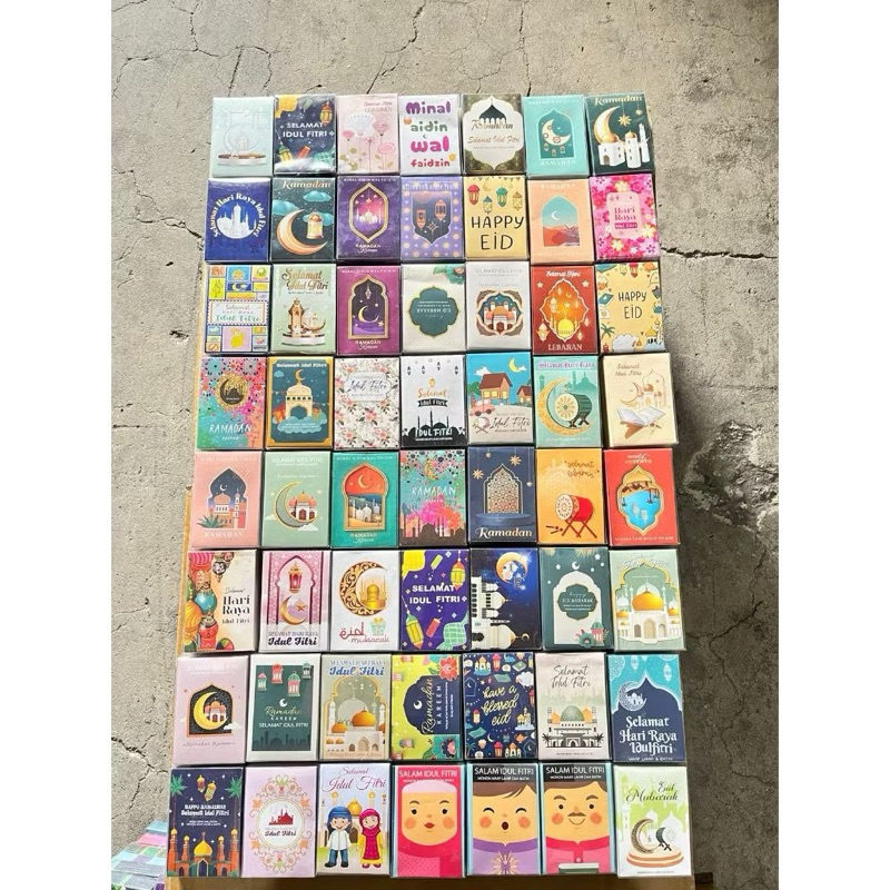 

GudangMurah.idn - Amplop Uang Lebaran / Idul Fitri Desain unik Isi 50 Pcs