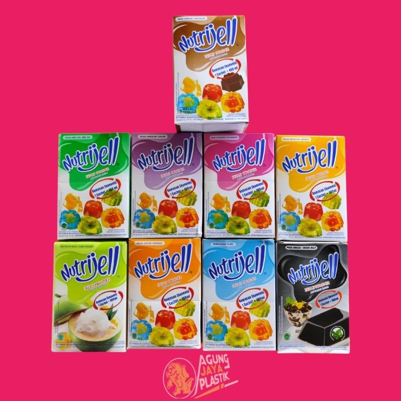 

NUTRIJELL SACHET 10gr - JELLY POWDER - AGAR-AGAR