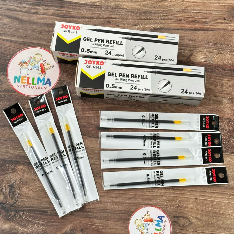 

Refill pulpen gel Pen Joyko (isi 24 pcs) GPR-263