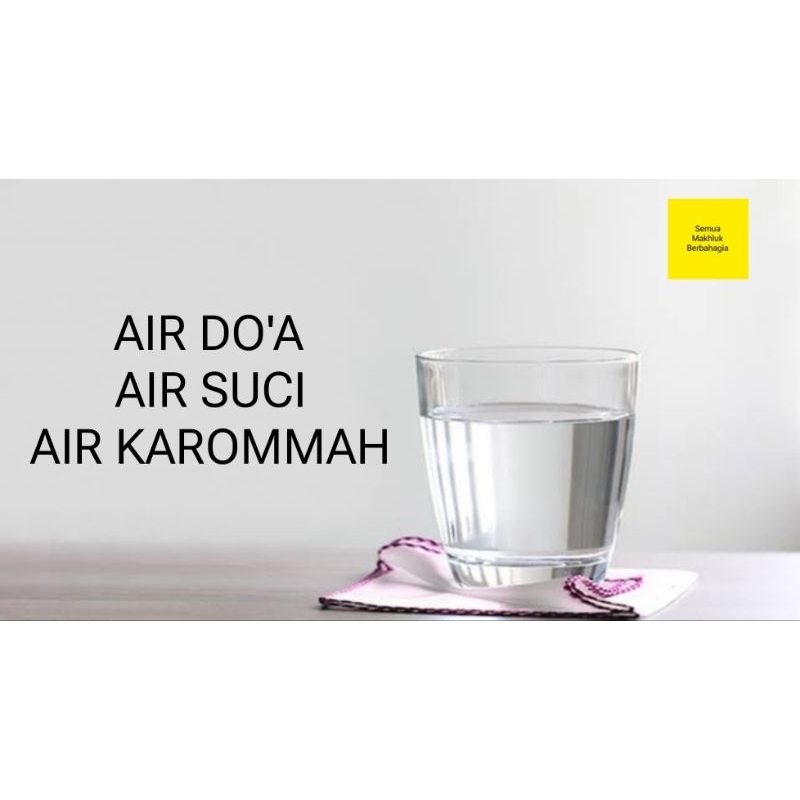 

AIR DOA/AIR KAROMAH/AIR SUCI/200Ml