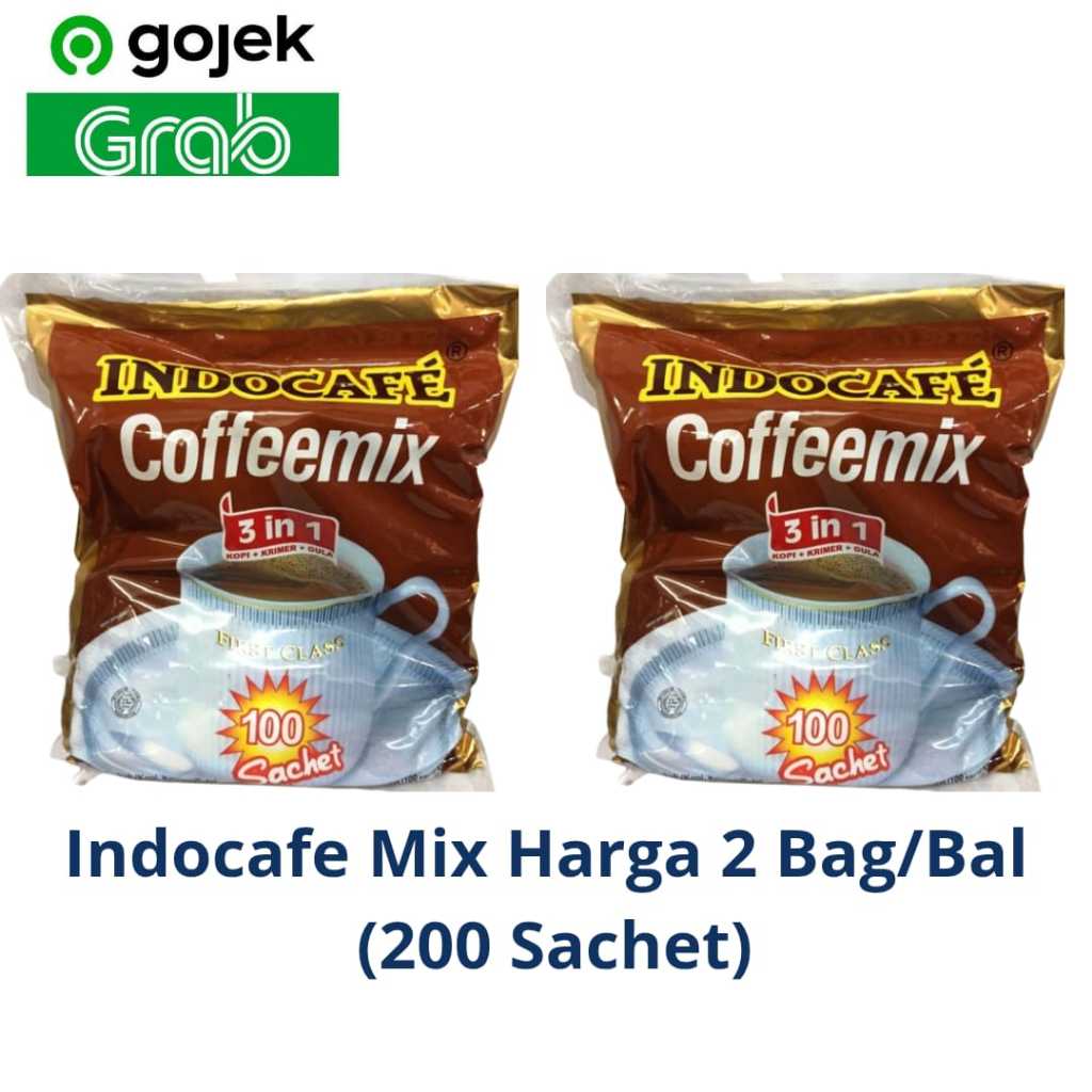 

INDOCAFE COFFEE MIX 20gr 2 BAL VARIASI