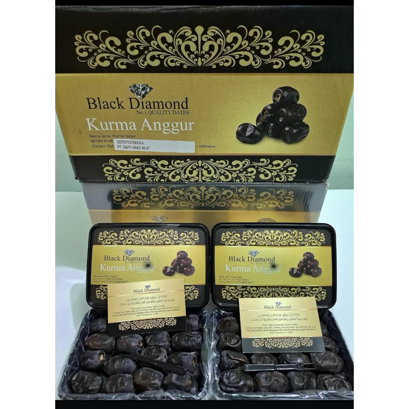

Kurma Anggur Black Diamond 550gr