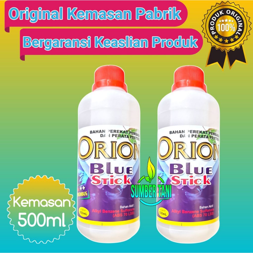 

ORION BLUE STICK 500ml | PEREKAT + PENEMBUS + PERATA