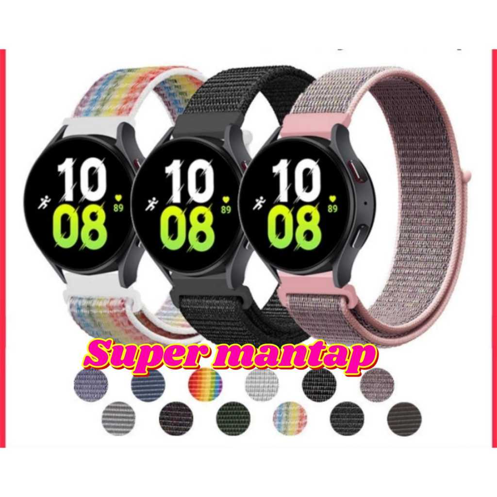 Strap Nylon Garmin Forerunner 165/165 Music Tali Pengganti Garmin Forerunner 165/165 Music Bahan Nil