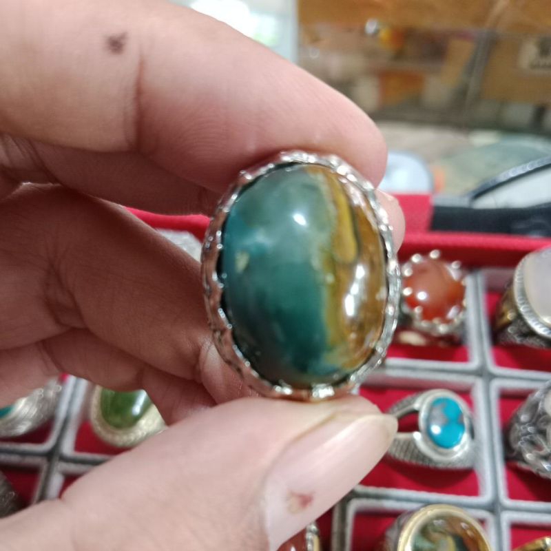 natural pancawarna garut kristal hijau