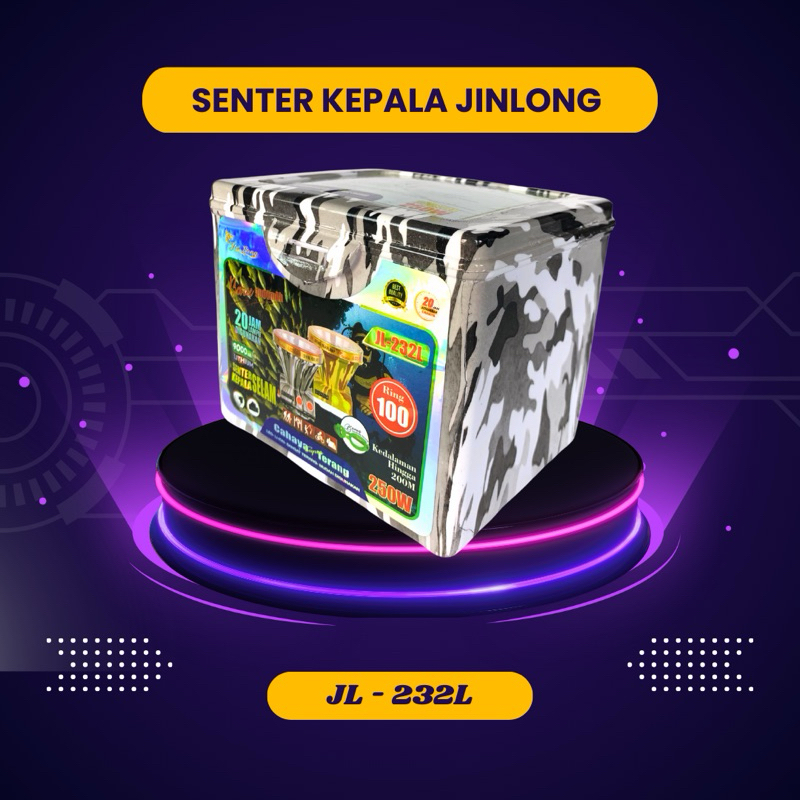 Senter kepala jinlong jl-232L