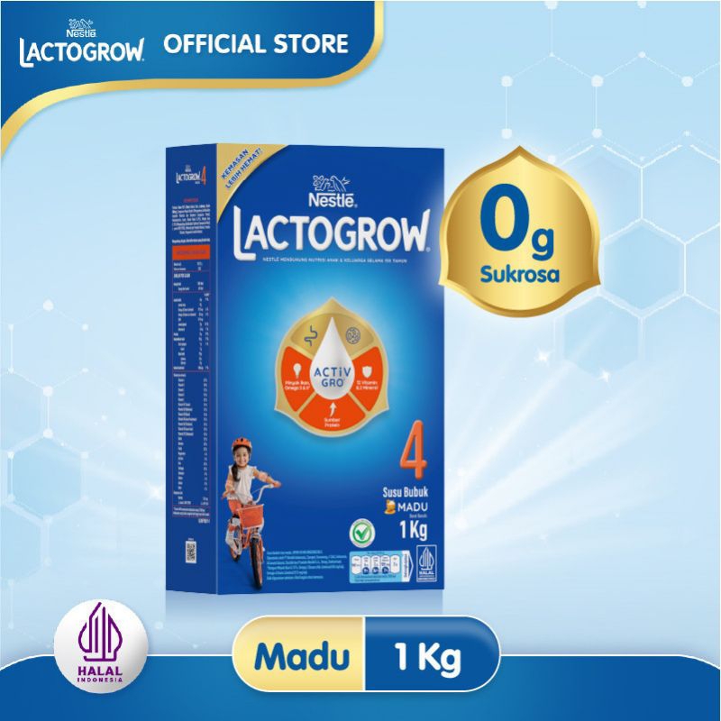 

LACTOGROW 4 Madu 1kg