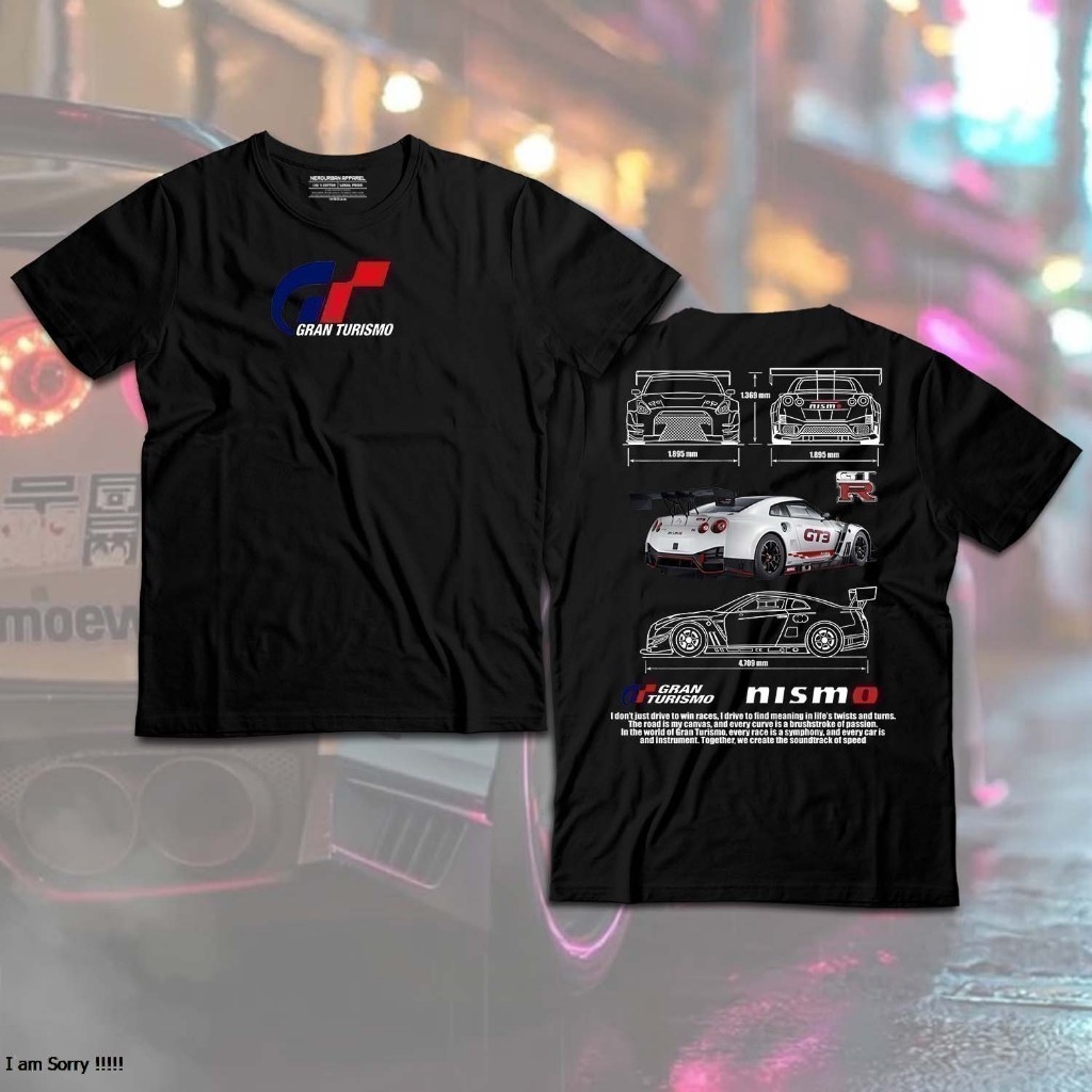 KAOS NISSAN SKYLINE R35 | GTR R35 | GRAN TURISMO LOGO