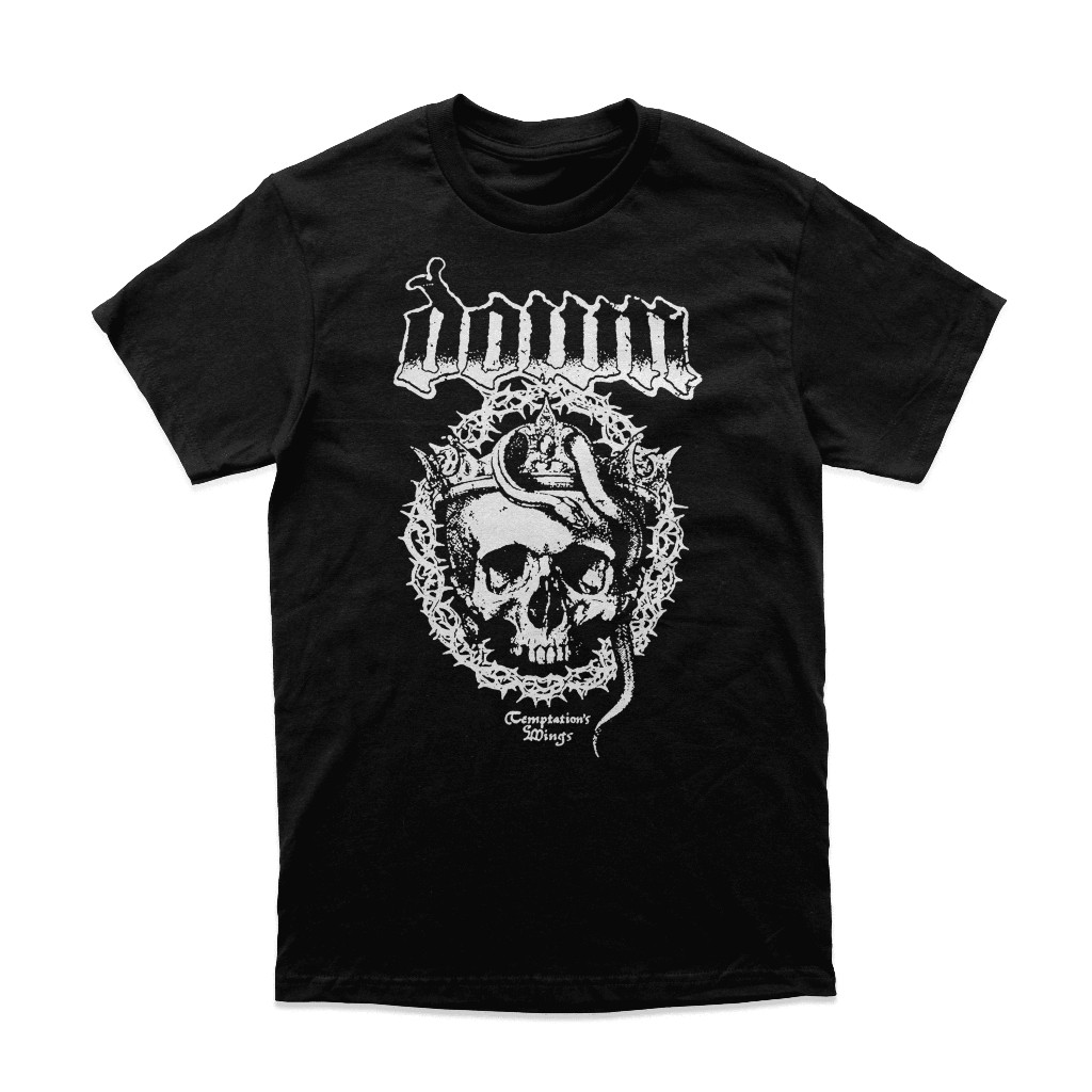 Kaos Tshirt Baju Band Down "Temptations Wings" Merchandise