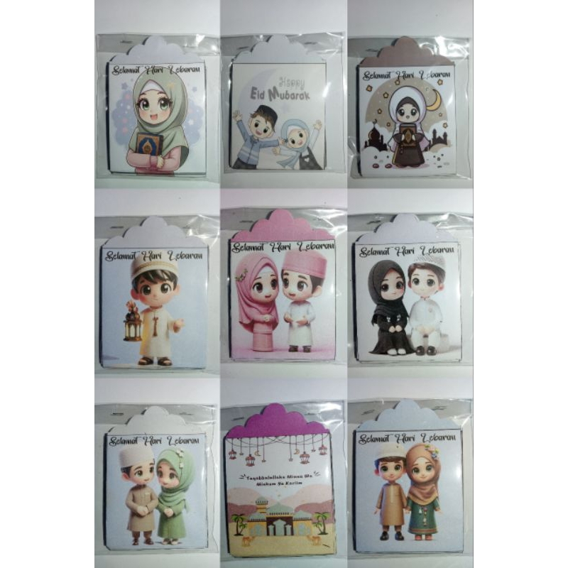 

Amplop lebaran isi 10pcs lucu unik estetik