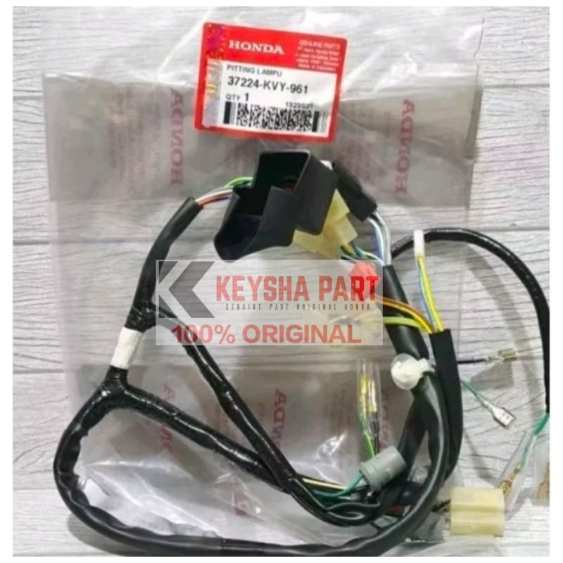 37224-KVY-961 KABEL BODY SPIDOMETER BEAT KARBU KABEL BODY BAGIAN SPEEDOMETER BEAT KARBU ORIGINAL AHM