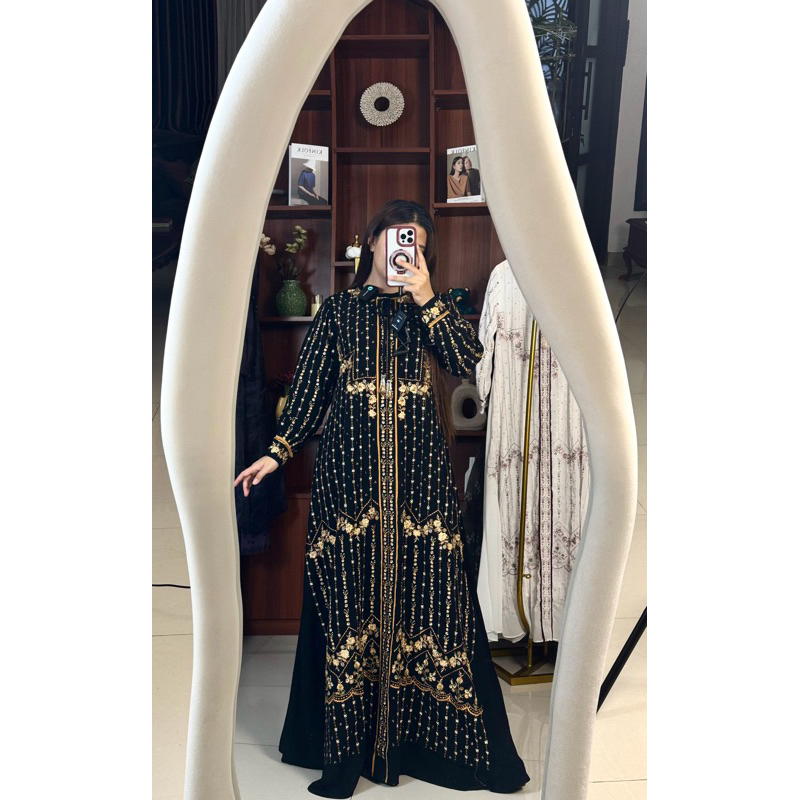 Gamis / abaya/ Baju Muslim/ paket usaha 2 pcs