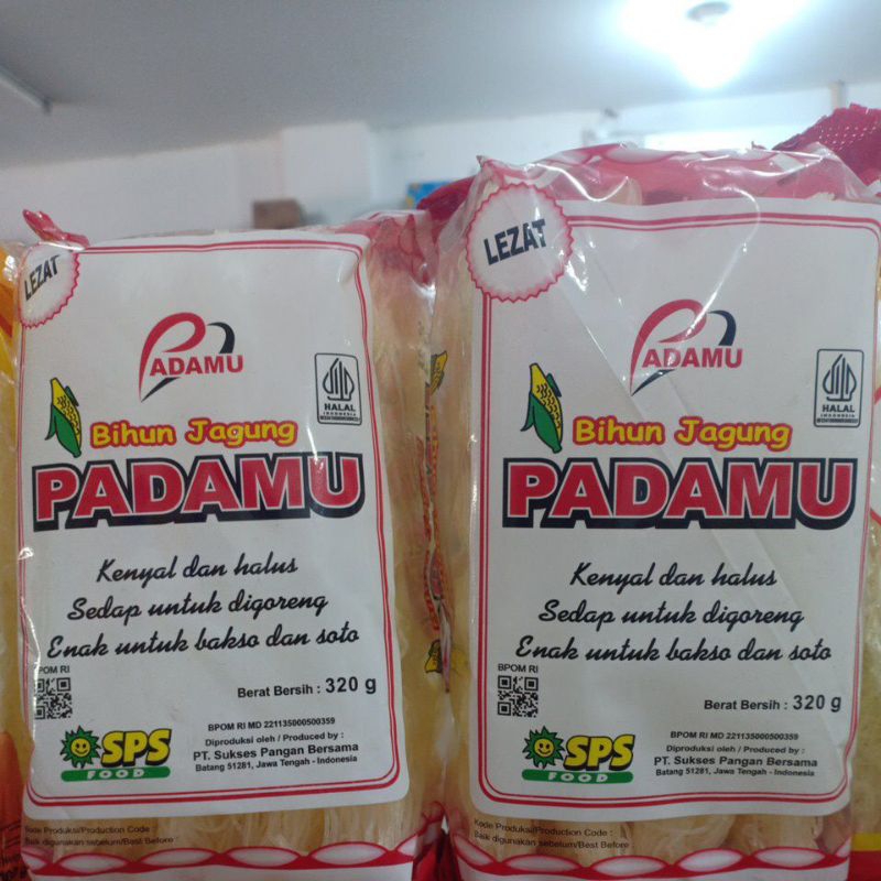 

Bihun Jagung Padamu 320g , 160g