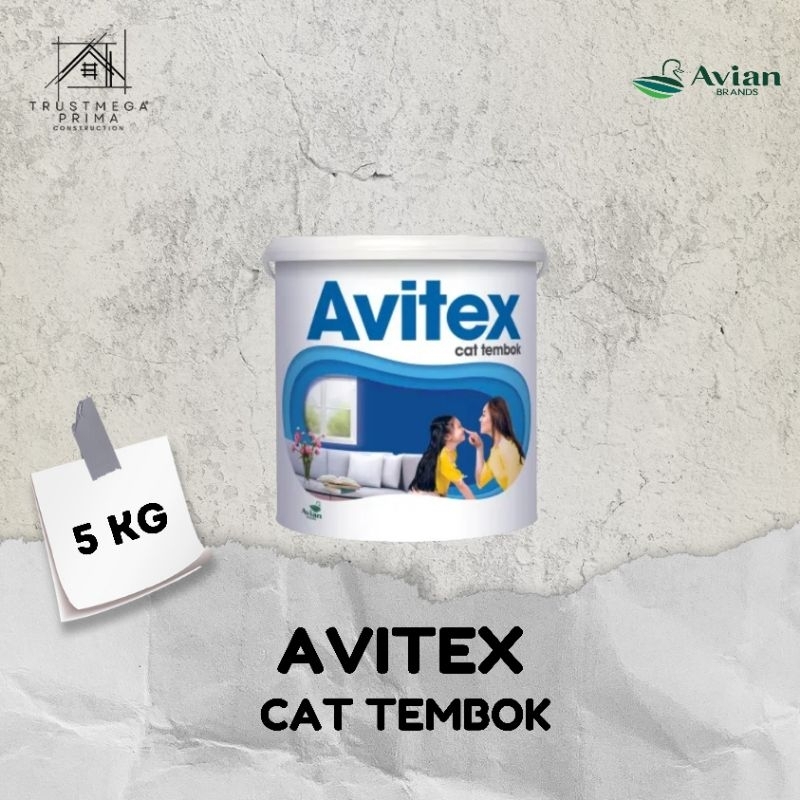 CAT TEMBOK AVITEX INTERIOR 5KG