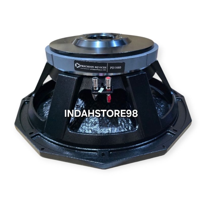 Speaker Komponen 18 inch PD 1880 SUB Double Dumper Speker Precision Devices PD1880