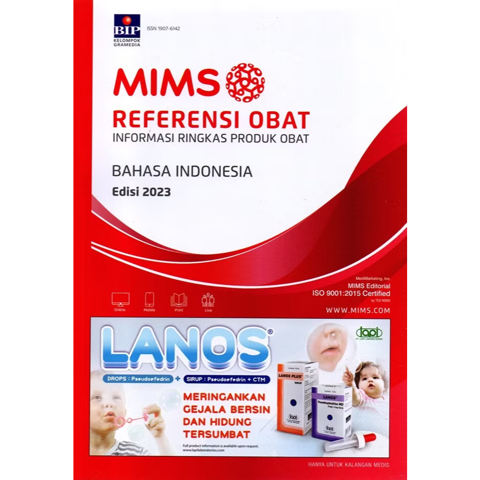 Gramedia Tunjungan : Mims Edisi Bahasa Indonesia Vol.24 Tahun 2023