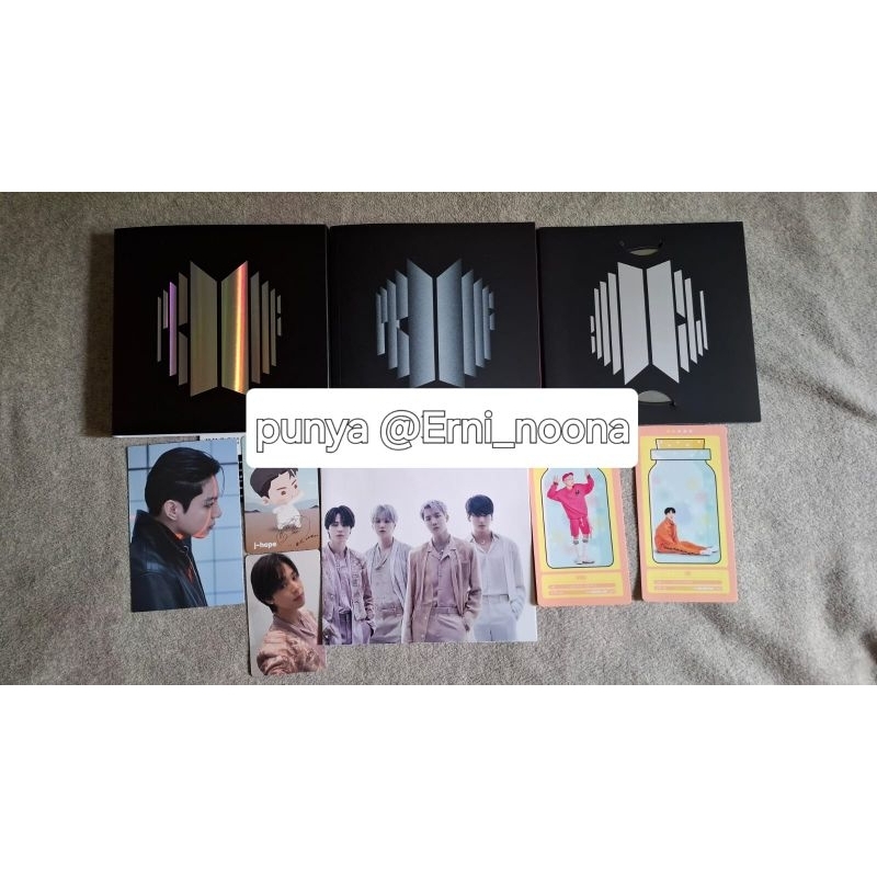 ALBUM BTS PROOF PHOTOCARD JIMIN POSTCARD JUNGKOOK