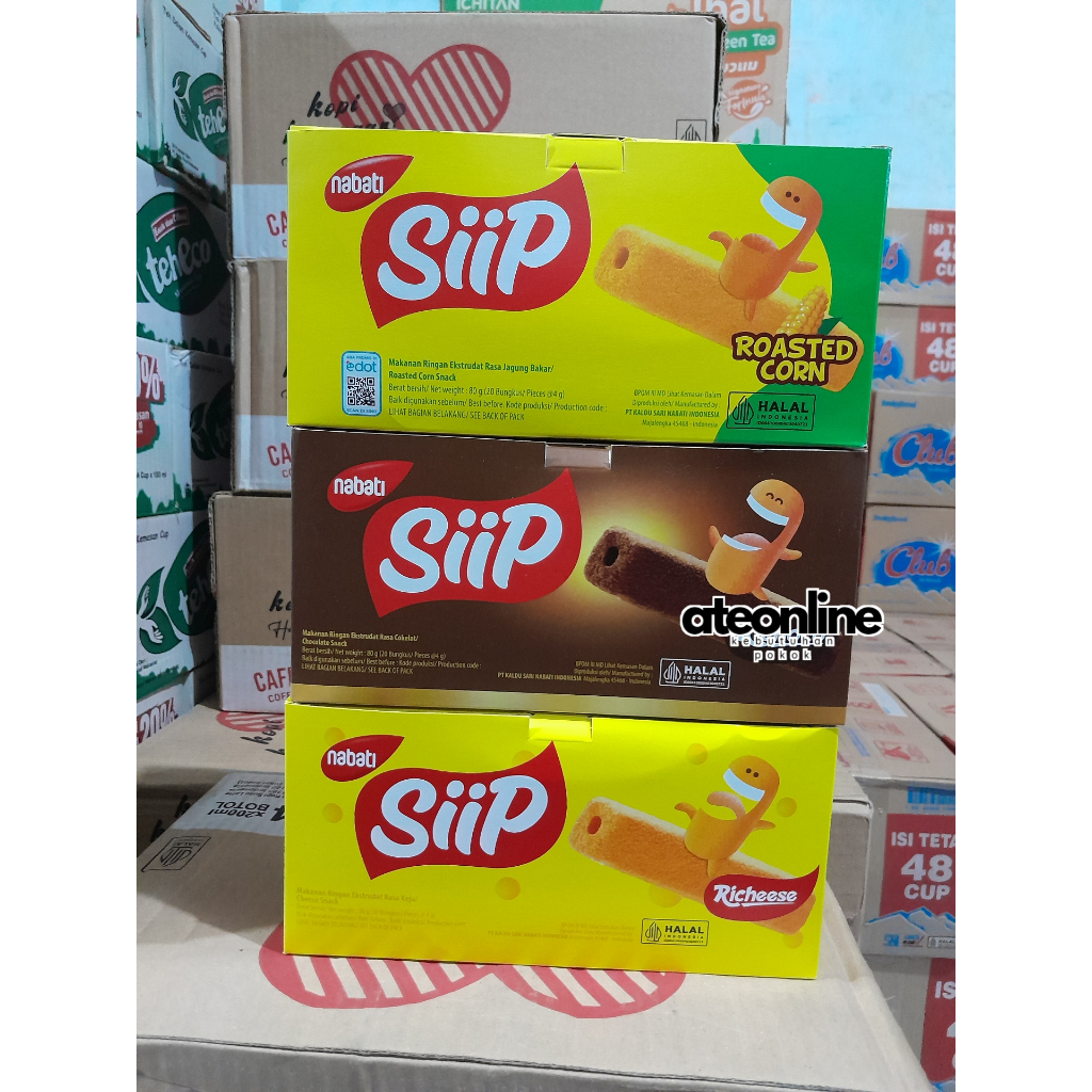 

SIIP 500 Box 4gr Keju Cokelat Jagung Bakar [isi 20 bungkus]