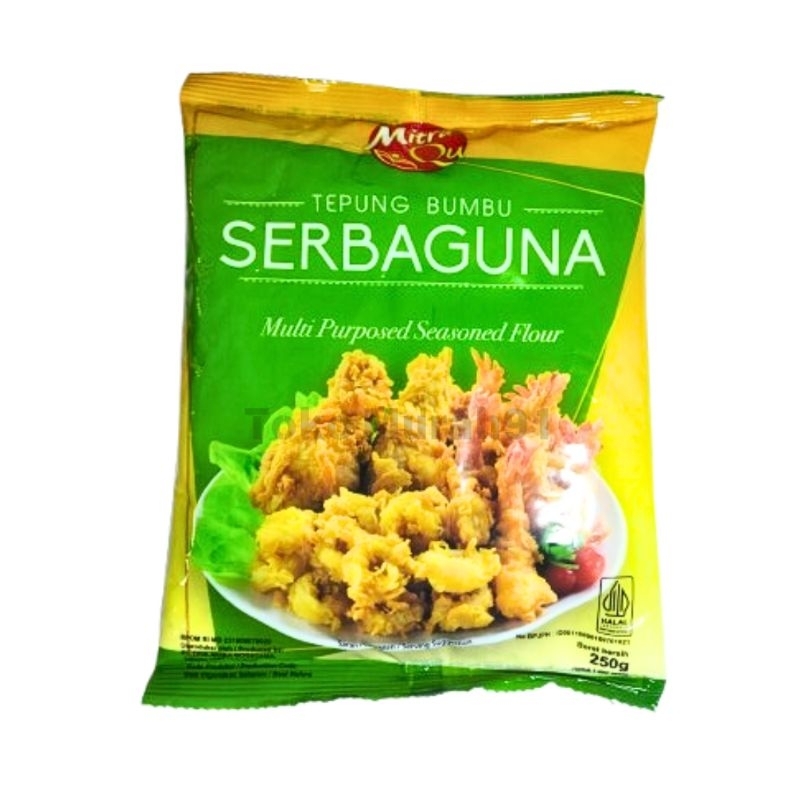 

mitra Qu tepung serbaguna kemasan 250g harga satuan / tepung serbaguna