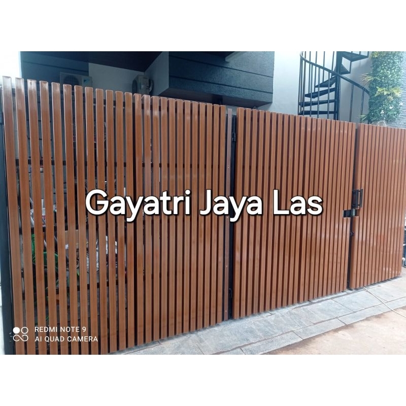 Pagar Lipat WPC DUMA berkualitas bergaransi