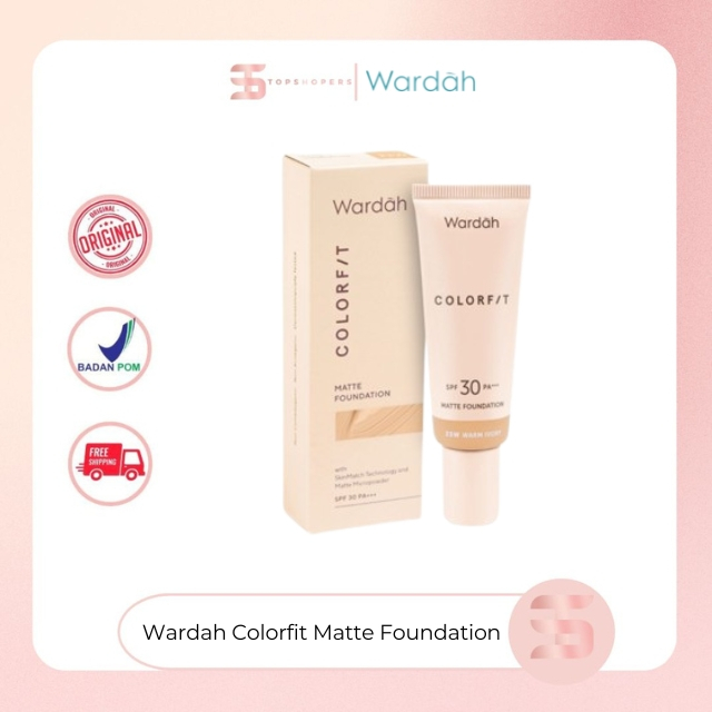 Wardah Colorfit Matte Foundation