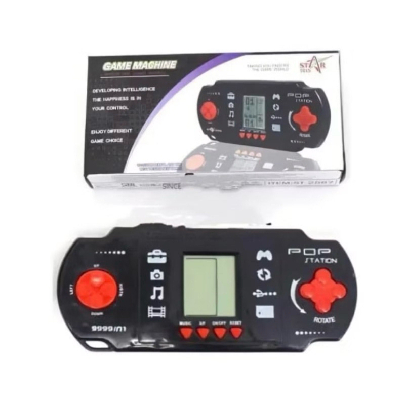 MAINAN GAME WATCH - TETRIS - GEMBOT - BRICK GAME - GAME STAR ST2587 DAN ST2588 FREE BATERAI 