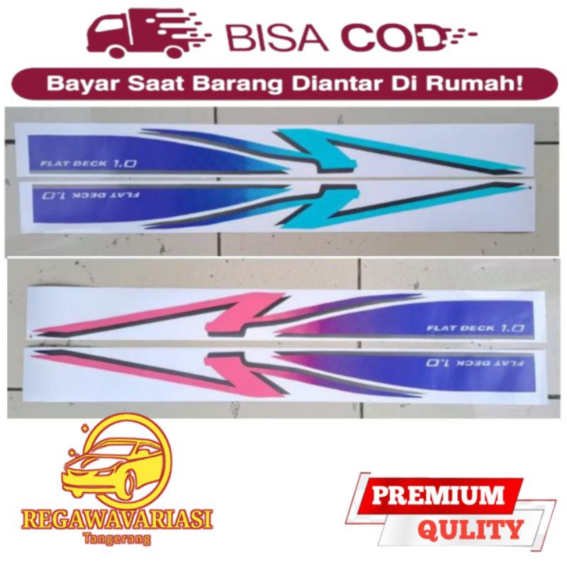 Stiker Mobil Suzuki Carry 1.0 Pick Up Flat Deck / Stiker Carry Pick Up 1.0 / Sticker Carry Pick Up