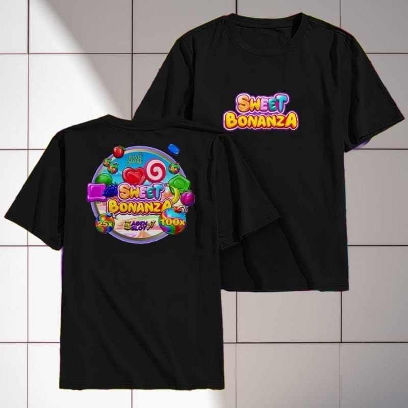 Kaos Slot Distro Murah Original Keren Kaos Slot Murah Sablon Combed 24s