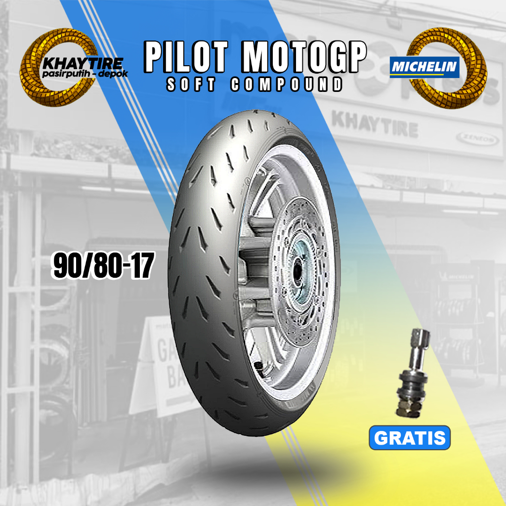 Ban Motor Sport MICHELIN PILOT MOTOGP 90/80-17 Tubeless