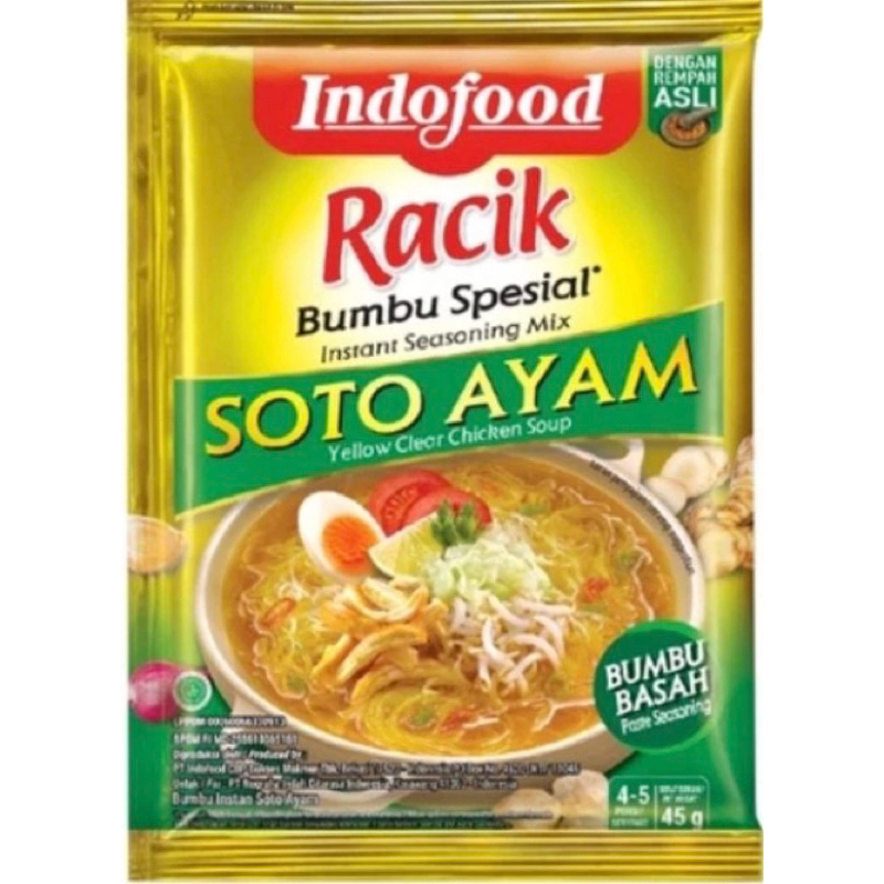 

Bumbu Racik Spesial Soto Ayam