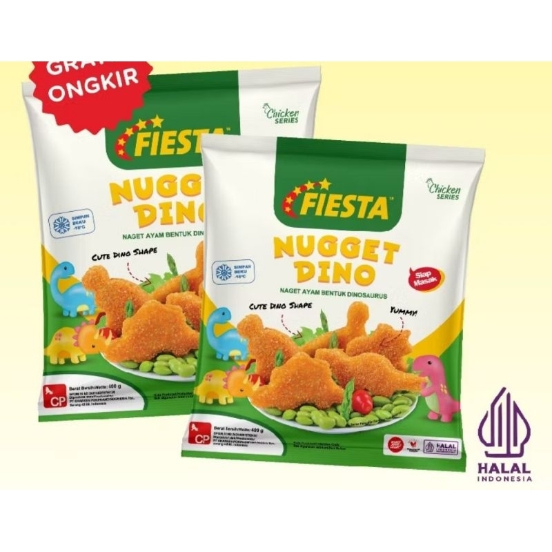 

FIESTA NUGGET DINO 400GR