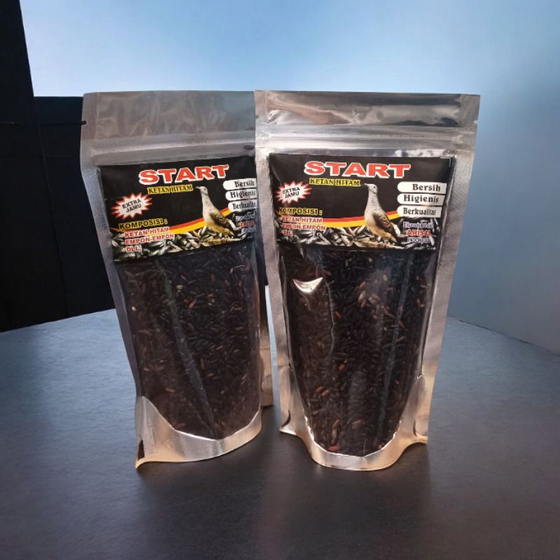 KETAN HITAM MASAK || PAKAN BURUNG