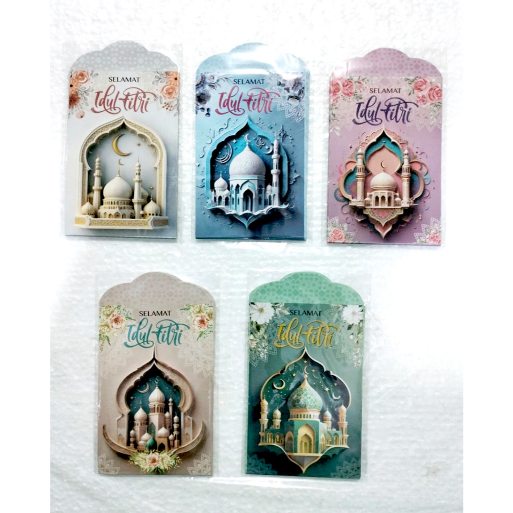 

Amplop Lebaran / Amplop Idul Fitri uk.7x10.5cm simpaty
