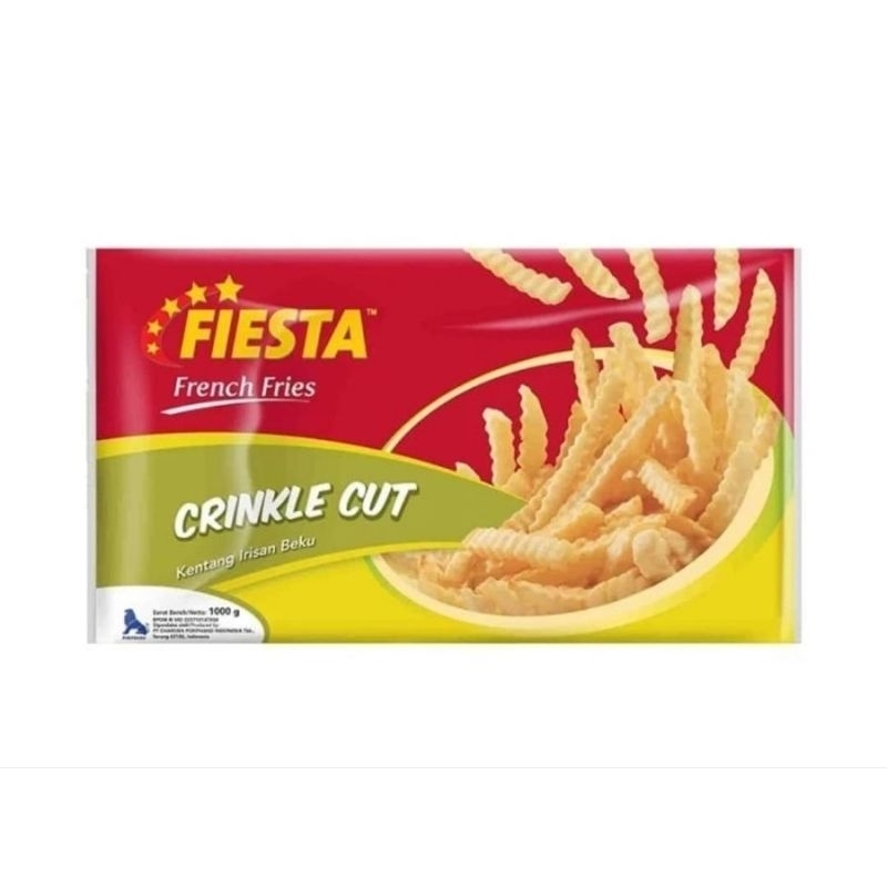 

Kentang Crinkle Cut FIESTA 1kg