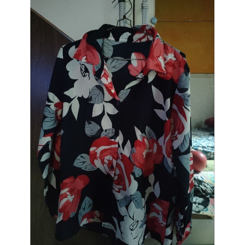 kemeja bunga PL