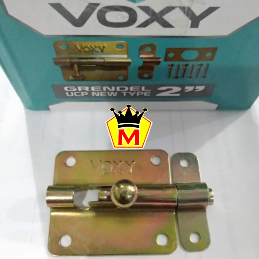 [1 PCS] Grendel Plat UCP / Grendel Lemari / Grendel Kecil Voxy 2" ; 3"