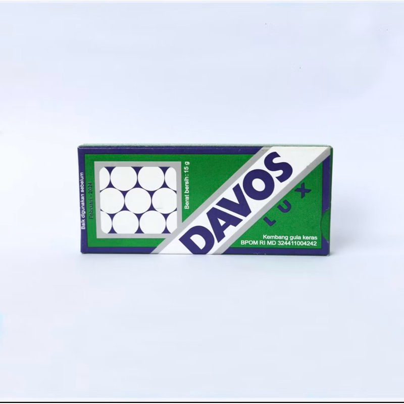 

PERMEN DAVOS Lux Box isi 20 pcs x 15 gr